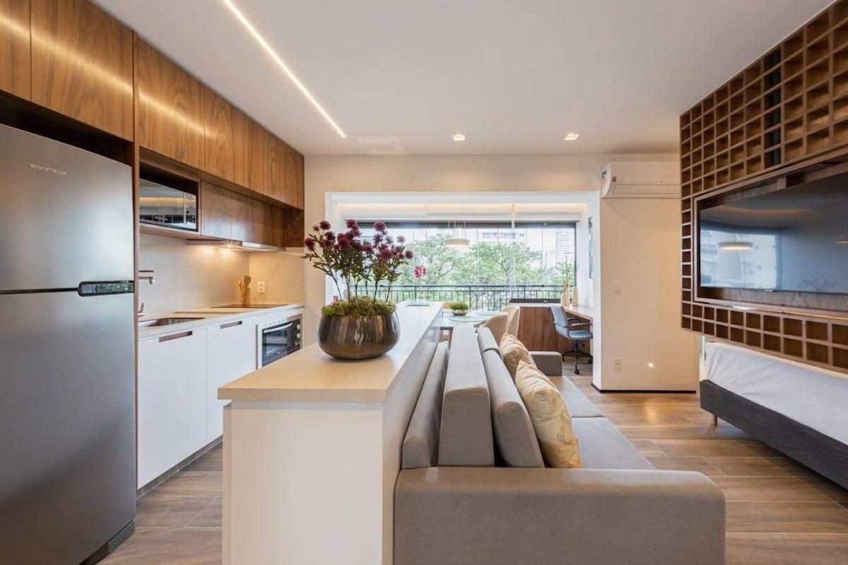 Easy Star - Luxuoso Studio No Coracao Do Campo Belo - Hc01H Apartment เซาเปาโล ภายนอก รูปภาพ