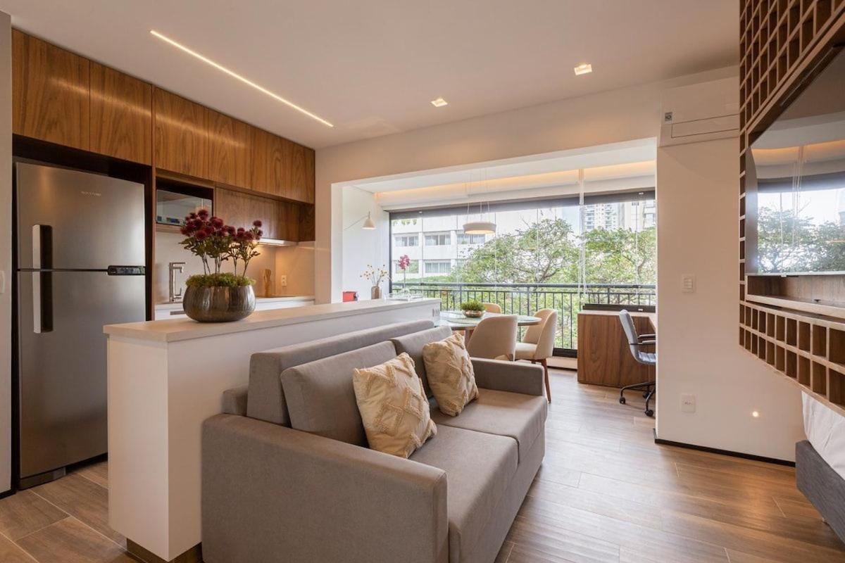Easy Star - Luxuoso Studio No Coracao Do Campo Belo - Hc01H Apartment เซาเปาโล ภายนอก รูปภาพ