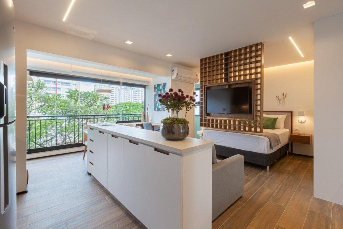 Easy Star - Luxuoso Studio No Coracao Do Campo Belo - Hc01H Apartment เซาเปาโล ภายนอก รูปภาพ