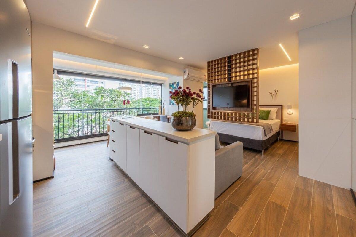 Easy Star - Luxuoso Studio No Coracao Do Campo Belo - Hc01H Apartment เซาเปาโล ภายนอก รูปภาพ